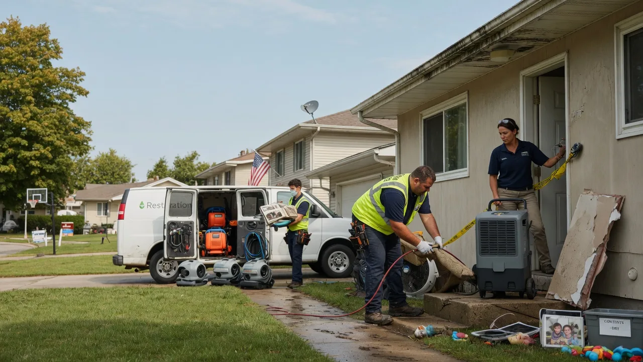Water Damage Restoration in Masterson, TX near me